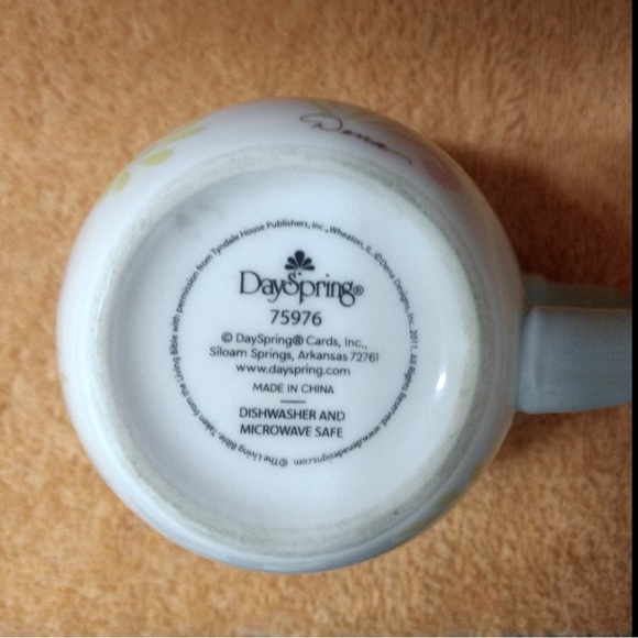 💥3/$20 Dayspring~Tea Cup~Inspirational He Fills My Life With Good Things Coffee - Picture 5 of 6